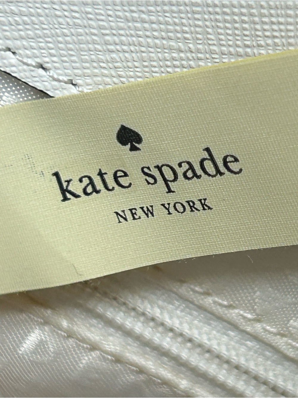 kate spade White Laser-Cut Floral Top-Handle Satchel Approx. 11.5 x 8 x 5 - Picture 11 of 17
